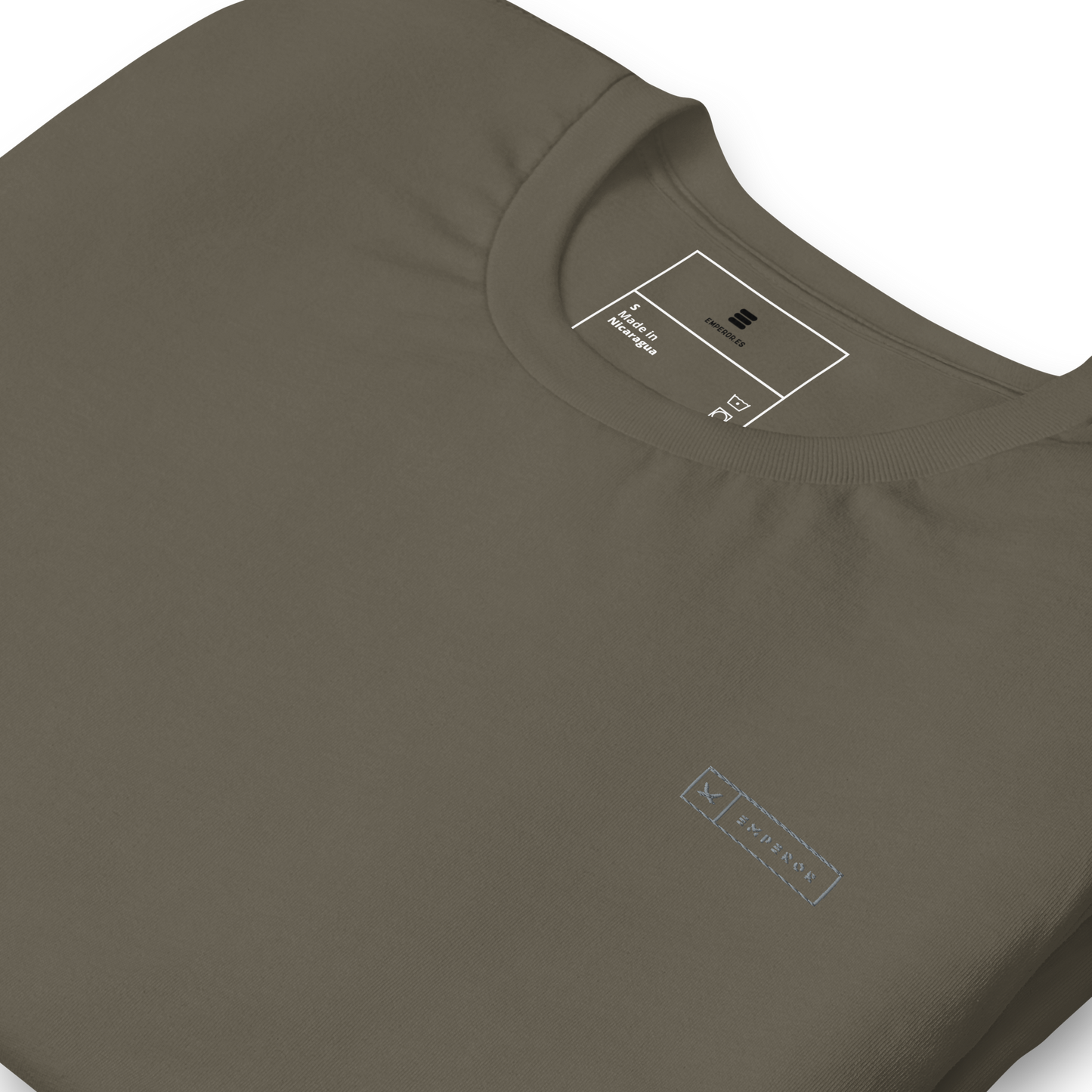 EW - Camiseta manga bordada