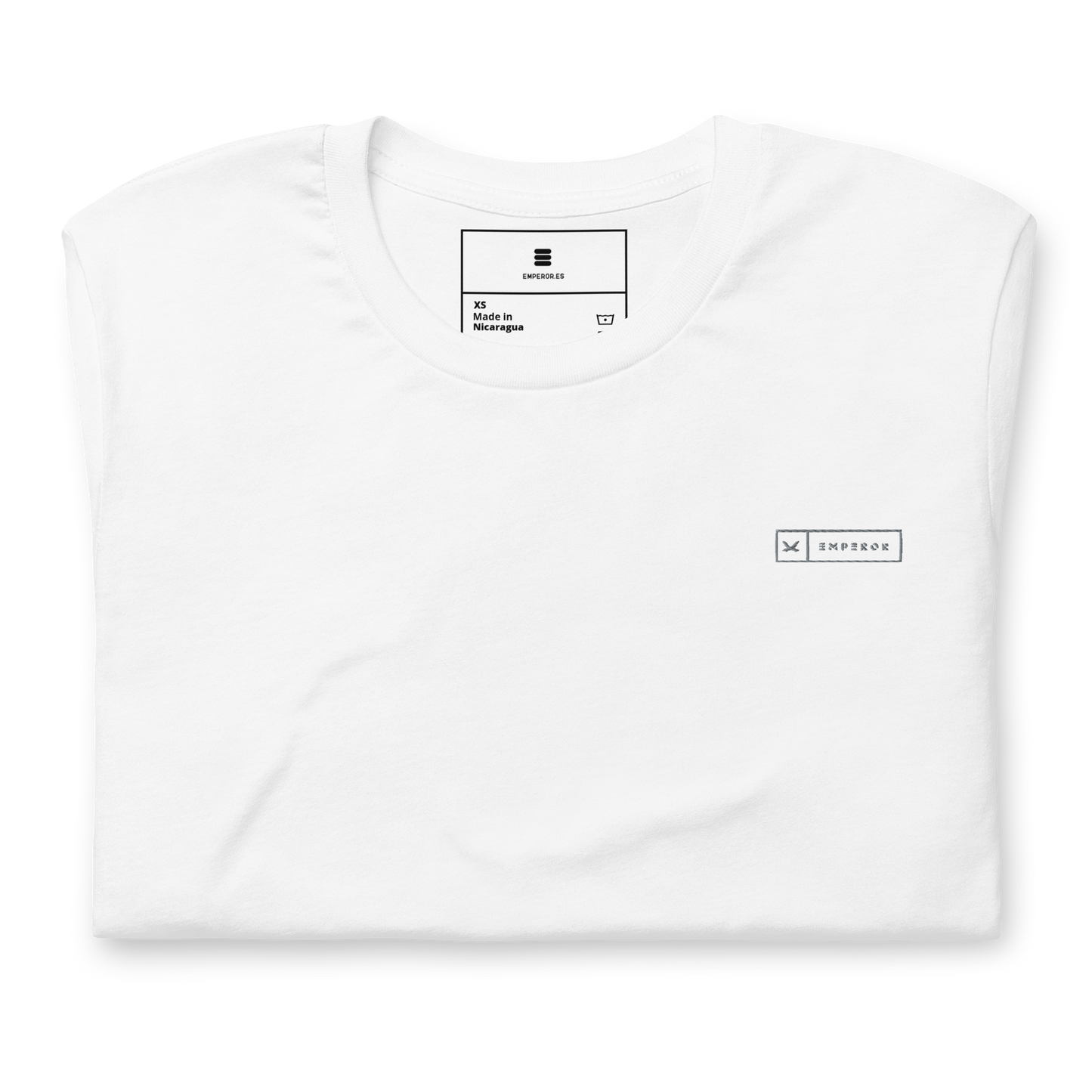 EW - Camiseta manga bordada